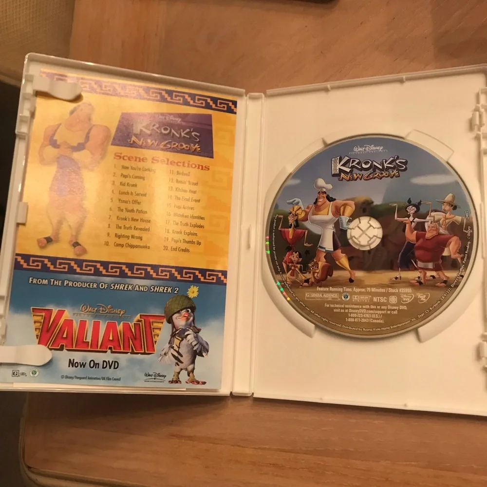 DISNEY'S Kronk's New Groove DVD - Picture 4 of 4